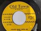 RARE DOO WOP 45 1ST TITLE SOLITAIRES 