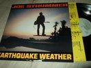 JOE STRUMMER : EARTHQUAKE WEATHER PROMOSTICKERED LP 1989 EPIC NL+OIS
