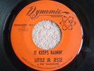 LITTLE JR JESSE & TEARDROPS   It Keeps Rainin' / Give Your Love To Me   Texas 45