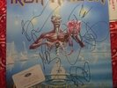 Iron Maiden Vinyl Seventh Son Of A Seventh Son Autographed. L. Of A.