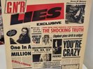 LP VINYL GUNS N ROSES GN'R LIES, 1ST PRESS, 1988, UNCENSORED.