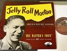 JELLY ROLL MORTON & HIS RED HOT PEPPERS-UK 1953 HMV VINYL 10
