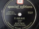 BESSIE SMITH St Louis Blues, Reckless Blues SPECIAL EDITIONS 78 NM blues jazz