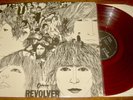 The BEATLES Revolver japanese RED colored vinyl LP Odeon OP-7600 VG+/Excellent