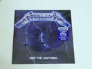 Metallica Ride The Lightning Blue Splatter 40th Anniversary LP Vinyl NEW IN HAND