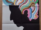 CANADA  NM BOB DYLAN Greatest Hits MILTON GLASER POSTER 1976 LP FOLK SHRINK