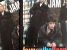 The Jam - Four On The Floor LIVE EP’s. PINK & CLEAR Versions (2 Singles) Weller.