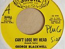 George Blackwell   **   Can't Lose My Head  **   SMOKE  **   70's Pressing  **