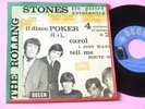 ROLLING STONES EP DISCO POKER ITALY ORIG 1964 DISCO EX