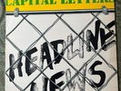 Capital Letters Headline News LP Vinyl GREL7 1979 UK Reggae Roots Album