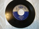 MUDDY WATERS 45 RECORD  Manish Boy/ YOUNG FASHION WAYS  CHESS 1602   VG  1955