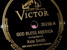 Kate Smith God Bless America / Star Spangled Banner 78 PLAY GRADED Fully Tested