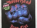 PROMO AUSTRALIA MOTORHEAD IRON FIST FLYER PATCH STICKER AUSTRALIA EDITION