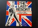 THE LAST RESORT A Way Of Life Skinhead Anthems First Press Blue Vinyl LP Oi LR 1
