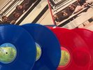 The Beatles-1962-1966 & 1967-1970 1978 UK *Red & Blue Vinyl* With Hype Stickers