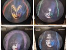 Kiss Solo LP Picture Disc 1978 Set of 4 Simmons Stanley Criss Ace w/Original Bag
