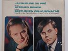 HQS 1029 Beethoven Cello Sonatas 3,5 Jacqueline Du Pre, Bishop HMV LP 1st Label