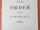 New Order Substance 1987 LP