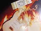 Yngwie Malmsteen Signed Vinyl With 1988 Concert Stub * No COA *