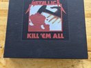Metallica Kill 'Em All Vinyl Record Box Set BLCKND003RD-1 CD's Vinyl