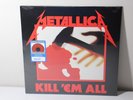 Metallica – Kill 'Em All, 1983 LP (2021 RE) NEW/SEALED red colored vinyl