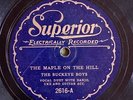 Superior 2616 Buckeye Boys  MAPLE ON HILL Country  78rpm  E-  1930 RARE