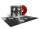 KISS DYNASTY 45th ANNIVERSARY RED & BLACK COLOR VINYL W/ POSTER NEW MINT SEALED