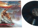 ETERNAL CHAMPION - THE ARMOR OF IRE Splatter Vinyl LP /100 Ravening Iron Armour