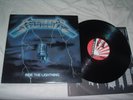 METALLICA  Ride the Lightning '84 RARE ORIG CANADIAN Banzai   IMPORT 1st press