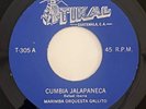 MARIMBA ORQUESTA GALLITO - CUMBIA JALAPANECA / RARE CUMBIA GUATEMALA 45 / TIKAL