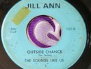 Garage Punk 45 Sounds Like Us Outside Chance / Clock On the Wall JILL ANN HEAR