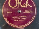 Sippie Wallace 78 RPM 8243 Suitcase Blues Murder's Gonna Be My Crime Record LP