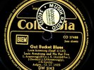LOUIS ARMSTRONG & HIS HOT FIVE Gut Bucket Blues -deutsche Schellackplatte- S708