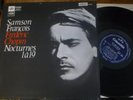 SAMSON FRANCOIS / CHOPIN nocturnes    / COLUMBIA CCHS 1087
