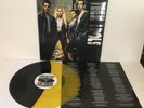 TEEN IDOLS self-titled Lp HALF YELLOW/HALF BLACK VINYL Record with lyrics insert