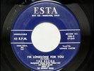 Escos “I’m Lonesome For You/Chick A Dee” Esta 100 Doowop 45 Rpm