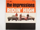 THE IMPRESSIONS - BIG SIXTEEN UK VINYL LP COMPILATION REISSUE STEREO - VG+/VG+