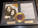 John Lennon Yoko Ono Give Peace A Chance 24 Karat Gold Record Limited 3221/5000