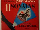 CLARA HASKIL DOMENICO SCARLATTI 11 PIANO SONATAS WESTMINSTER WL 5072 EXCELLENT