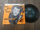 GENE VINCENT - RACE WITH THE DEVIL - SIGNED 7