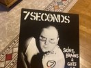 7 Seconds, Skins Brains And Guts E.P. Original Punk Rock 45 rpm Vg+