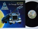 DEF LEPPARD On Through The Night MERCURY LP VG+ 1st press w/insert