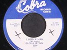 GLORIA IRVING: i need a man / for you and only you COBRA 7