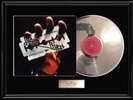 JUDAS PRIEST BRITISH STEEL WHITE GOLD  PLATINUM RECORD LP ALBUM NON RIAA RARE