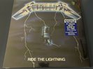 METALLICA: Ride The Lightning LP️ Anniversary Blue Splatter Vinyl Ships Now