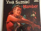 Rare 1955 First Pressing YMA SUMAC MAMBO  Exotica CAPITOL LP Turquoise LBL MONO