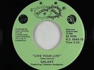 Modern Soul Disco 45 - Galaxy - Live Your Life - Rizing Star - VG+