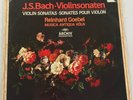 J S BACH Violin Sonatas Reinhard Goebel KOLN DG Archiv Digital 2 Vinyl LP