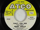 Northern Soul 45 - Mary Wells - Can't You See (You're Losing Me) - ATCO