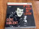 GENE VINCENT - If you want my lovin' - UK Capitol EP
